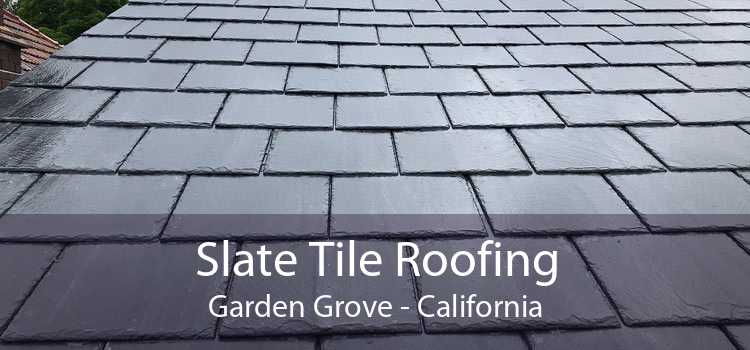 Slate Tile Roofing Garden Grove Fiber, Imitation Grey Slate Roof Tiles